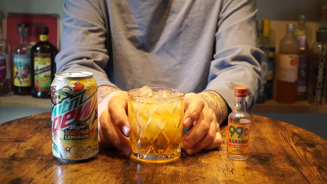 99 Mangoes & Mtn Dew Baja Laguna Lemonade