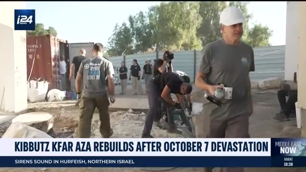 Kibbutz Kfar Aza rebuilds after October 7 devastation