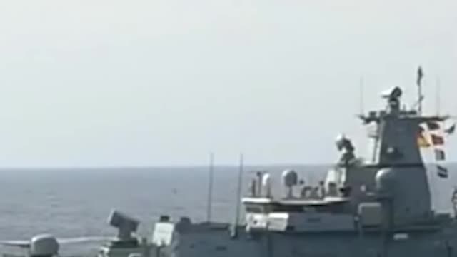 Amazing Navy Ship During Exercise - Military #shorts