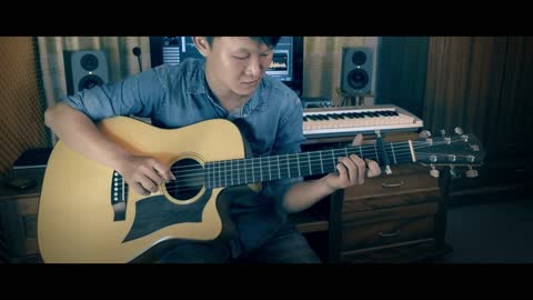 (Guitar Solo) Pho Xa - Tran Thu Ha | Fingerstyle Guitar Cover | Vietnam Music