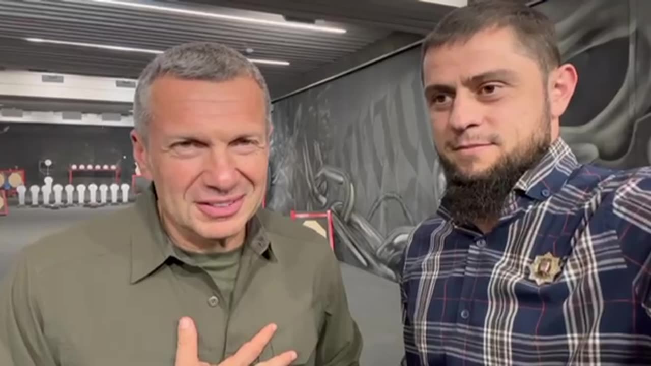 Visit by a Ramzan Kadyrov loyalist to Vladimir Solovyov, guru of Russian propaganda