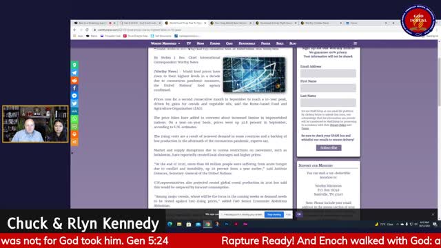 God Is Real!: Rapture Ready? Pastor Chuck & Rlyn Kennedy
