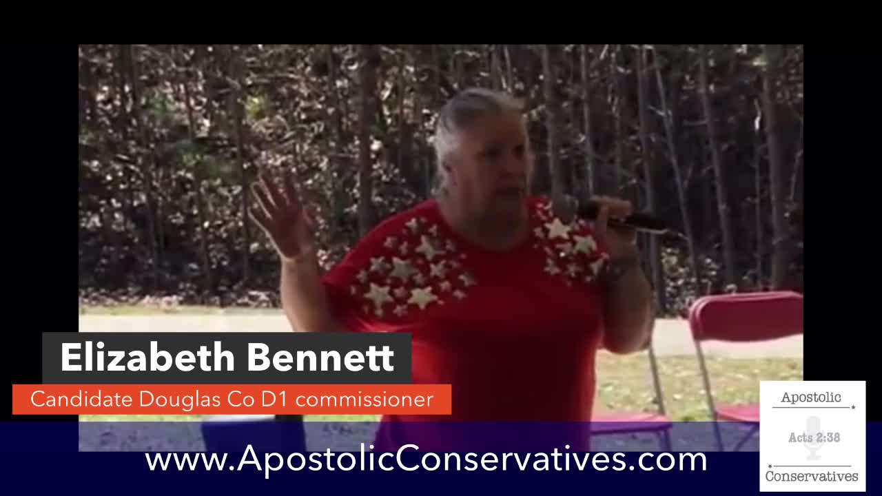 Elizabeth Bennett Candidate D1 Douglas Co. commissioner speaks @Lithia Springs Precinct Event