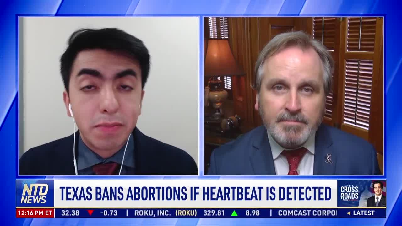 Texas Bans Abortions If Heartbeat Is Detected