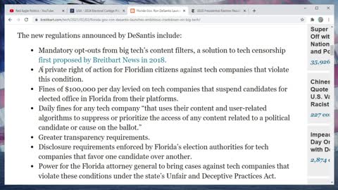 DESANTIS 2024? - Florida Governor Won't Rule Out 2024 Bid, Per Interview