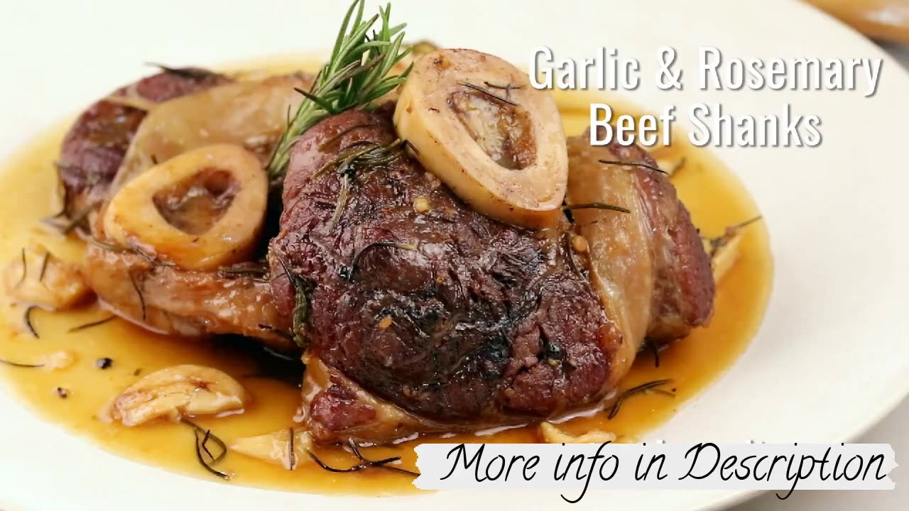 Keto Diet Nation - Garlic Rosemary Beef Shanks