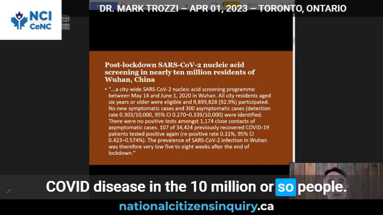 Dr. Mark Trozzi "Lockdowns Is Not A Medical Term - "Lockdowns Is A Prison Term.