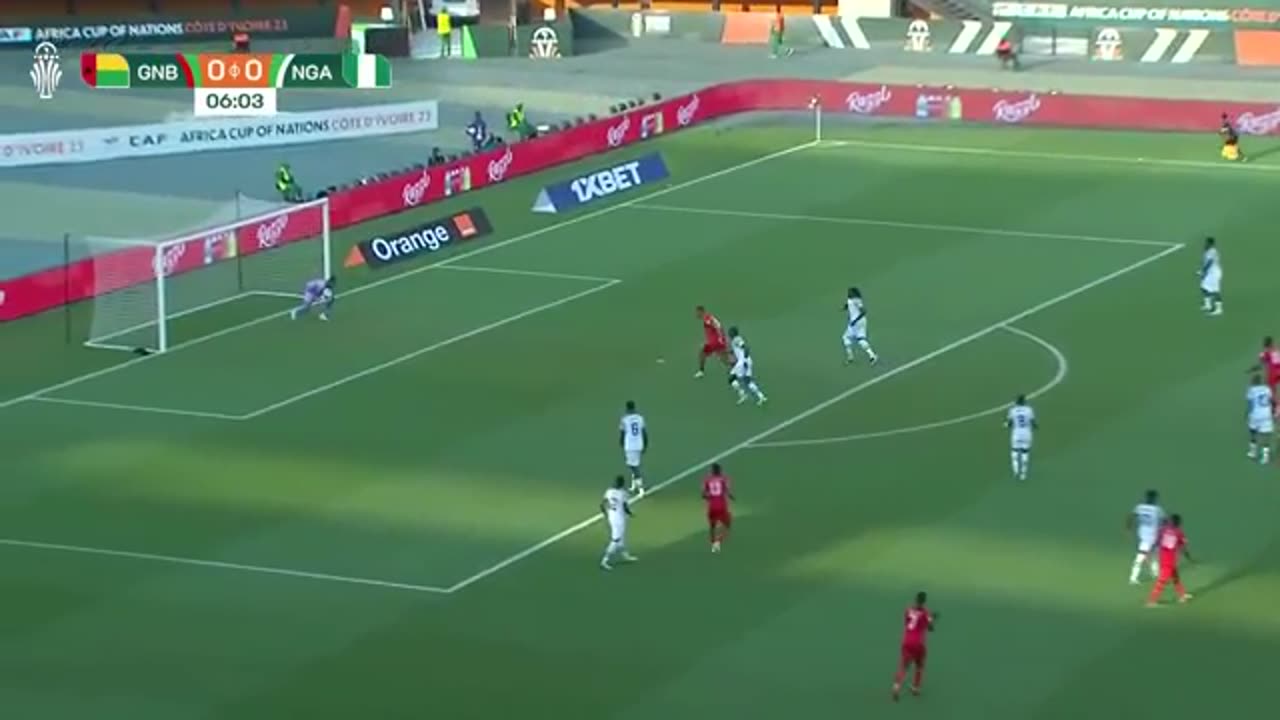 AFCON Match Between NIgeria vs Guinea-Bissau