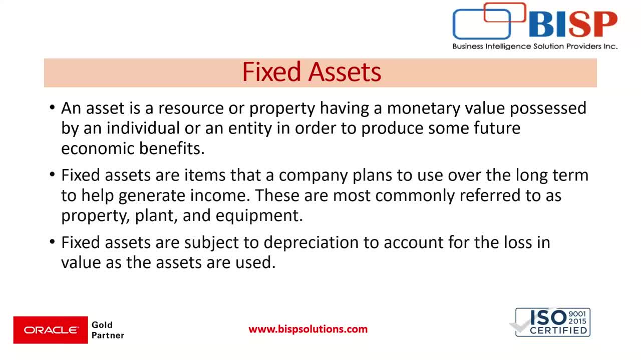 NetSuite Fixed Assets Basics | Oracle NetSuite | NetSuite Fixed Asset Module | BISP Oracle NetSuite