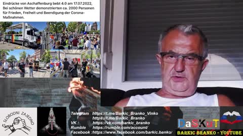 2000 Personen für Frieden, Freiheit und Beendigung der C……… Maßnahmen.