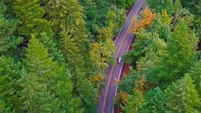 Commercial Photography: A 20-second view of the high-altitude mountain road