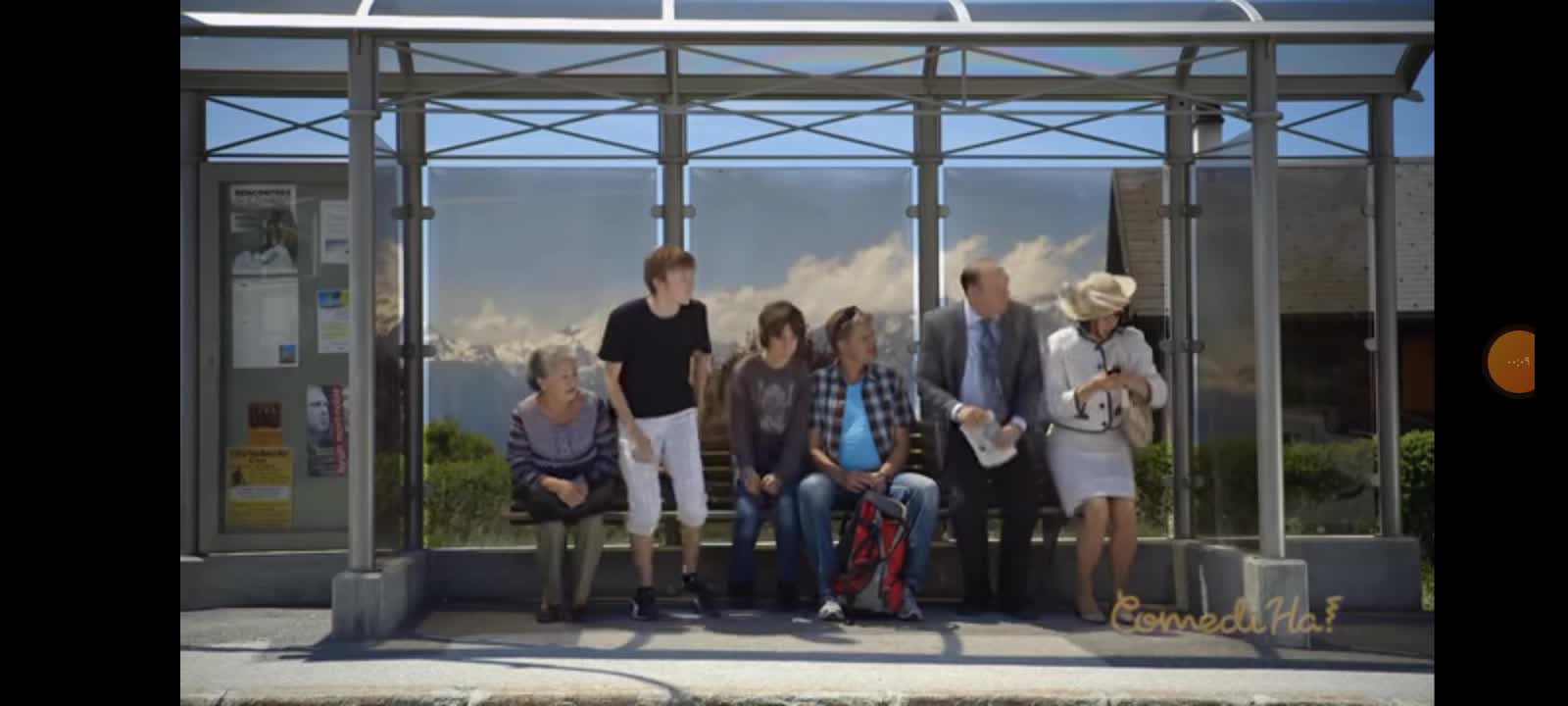 Competition of bus passengers