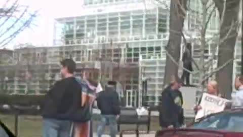 Zombie Walker Protest in Madison, Wisconsin