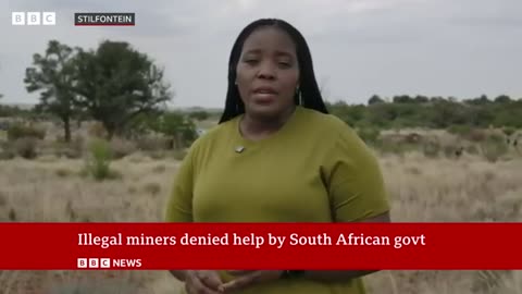 South Africa cuts supplies to thousands of illegal miners hiding underground | BBC News