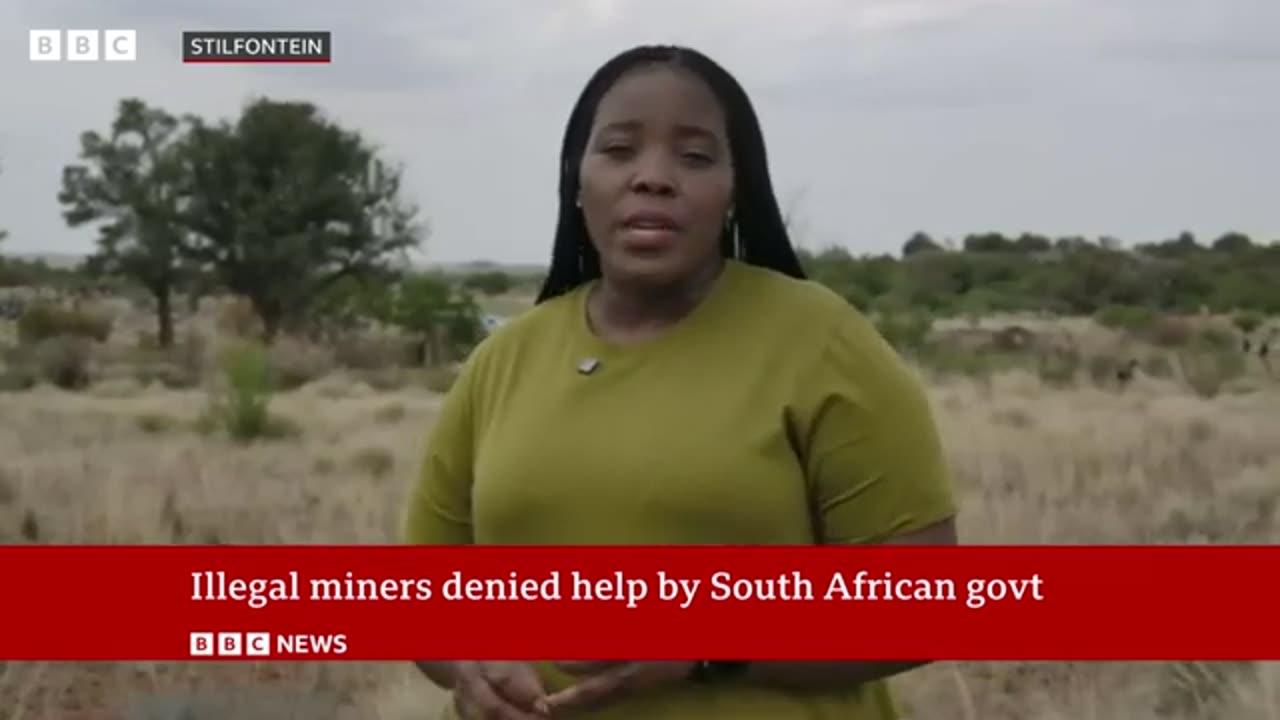 South Africa cuts supplies to thousands of illegal miners hiding underground | BBC News