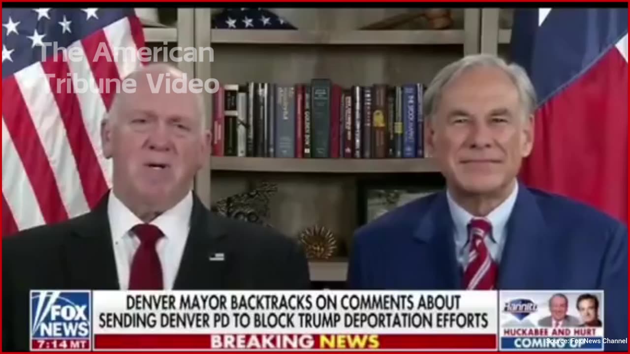 Tom Homan Has No Patience for Mayors Vowing to Resist Federal Law [WATCH]