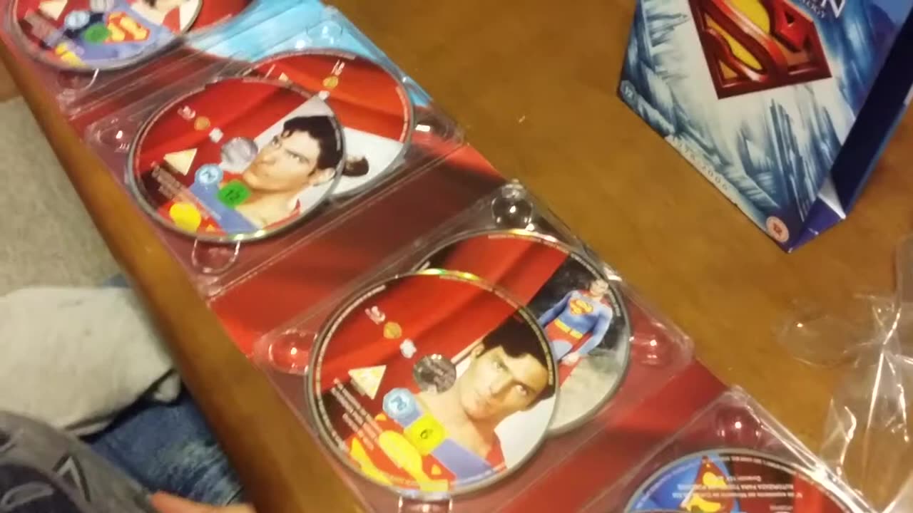 Superman Anthology Bluray Unboxing