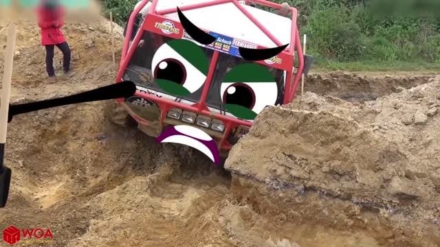 Truck fails & crashes