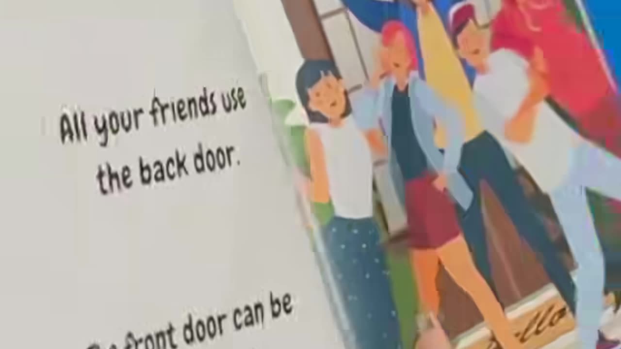 Book Called "The Back Door"-- Children's Book ??!!