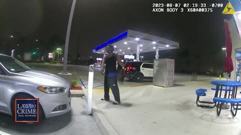 Armed Suspect ‘Acting Crazy’ at Gas Station Shot by CALI Cops