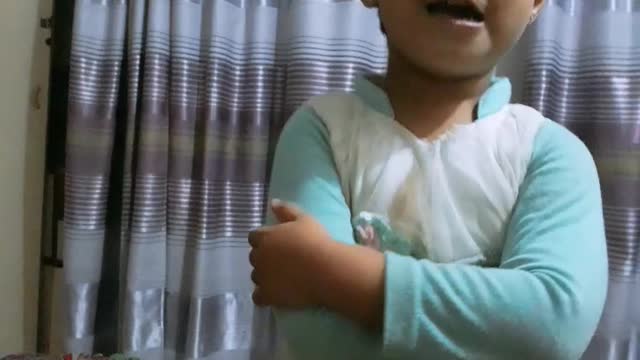 My cute baby