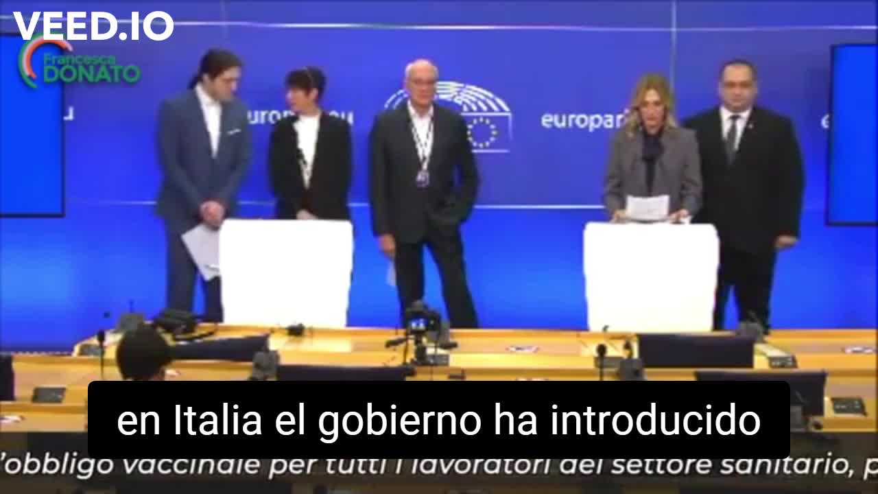 EURODIPUTADA FRANCESCA DONATO RESPONDE A URSULA VON DER LEYEN SOBRE VACUNACION OBLIGATORIA EN EUROPA