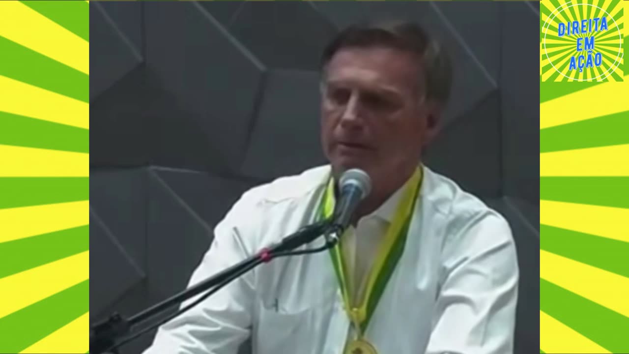 BOLSONARO FAZ DISCURSO CHEIO DE REVELACÕES.