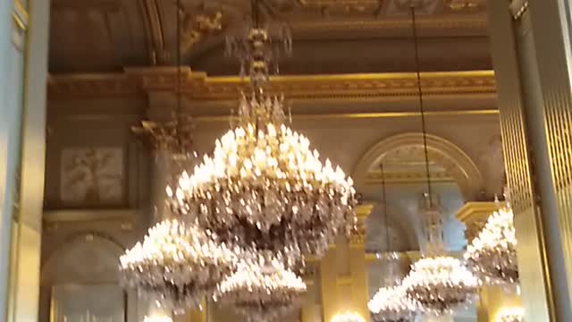 Royal Palace of Brussels,the Dinning room