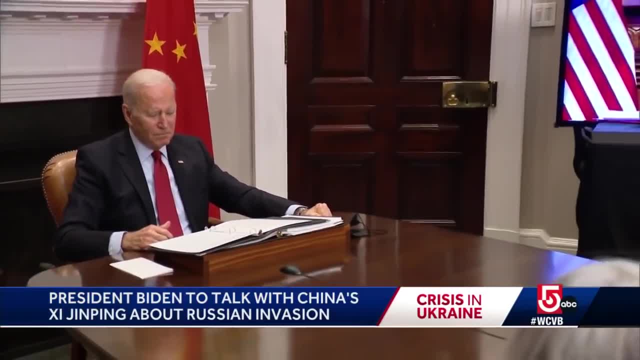 President Biden to talk with China about Ukraine