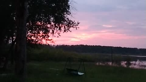 Quiet Hicks lake