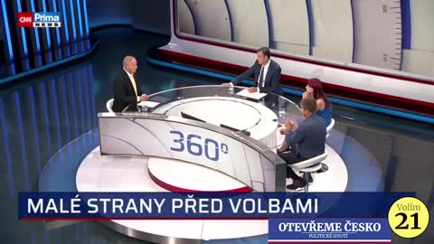 Otevřeme Česko, volební debata malých stran - Prima TV