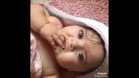 Cute little babies funny expressions Must watch