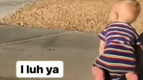 Is he speaking English or...?