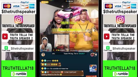 LIYAH THE DOLL 3RD SHIFT TEAM PK WITH NO CAP & TRAP CECE SAYS SHE'S PULLING UP TO LIYAH HOUSE TO FIGHT AFTER LIYAH DRAWS HER PORTRAIT & SAYS SHE GONNA FUCK NO CAP
