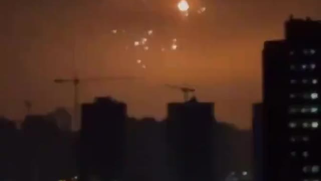 Air defenses over Kyiv