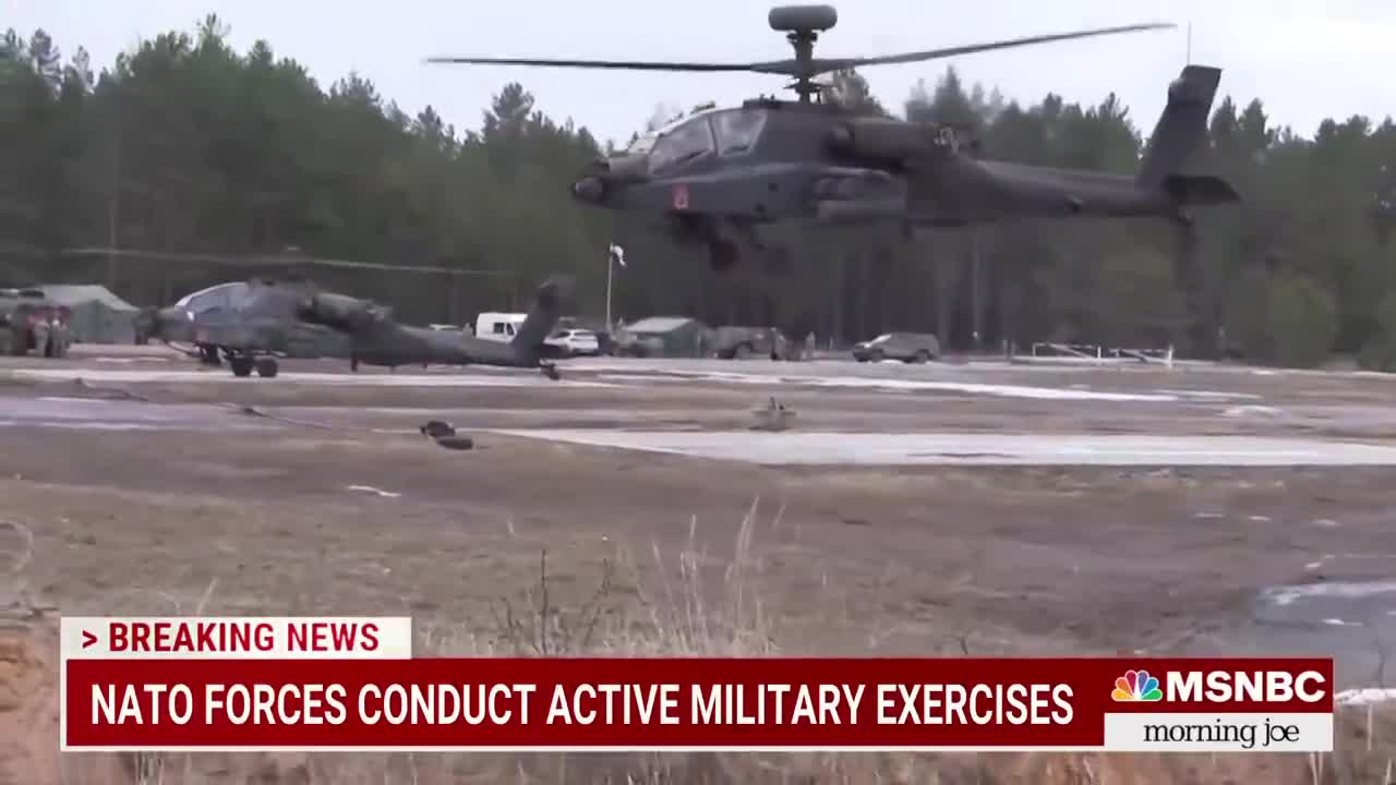 American Forces Participate In Active NATO Military Exercises In Latvia