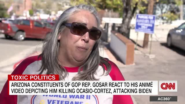 How Rep. Gosar's constituents reacted to the violent video he posted