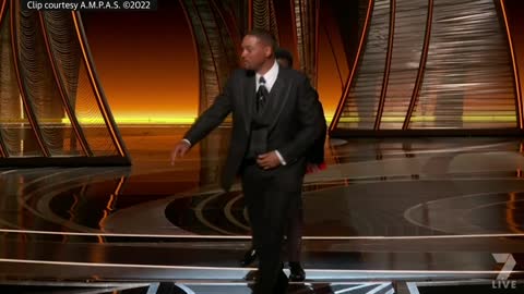 Will Smith smacks Chris Rock on stage