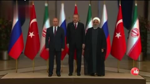 Today three big meetings between Russia, Turkey and Iran about Palestine and Israel war.