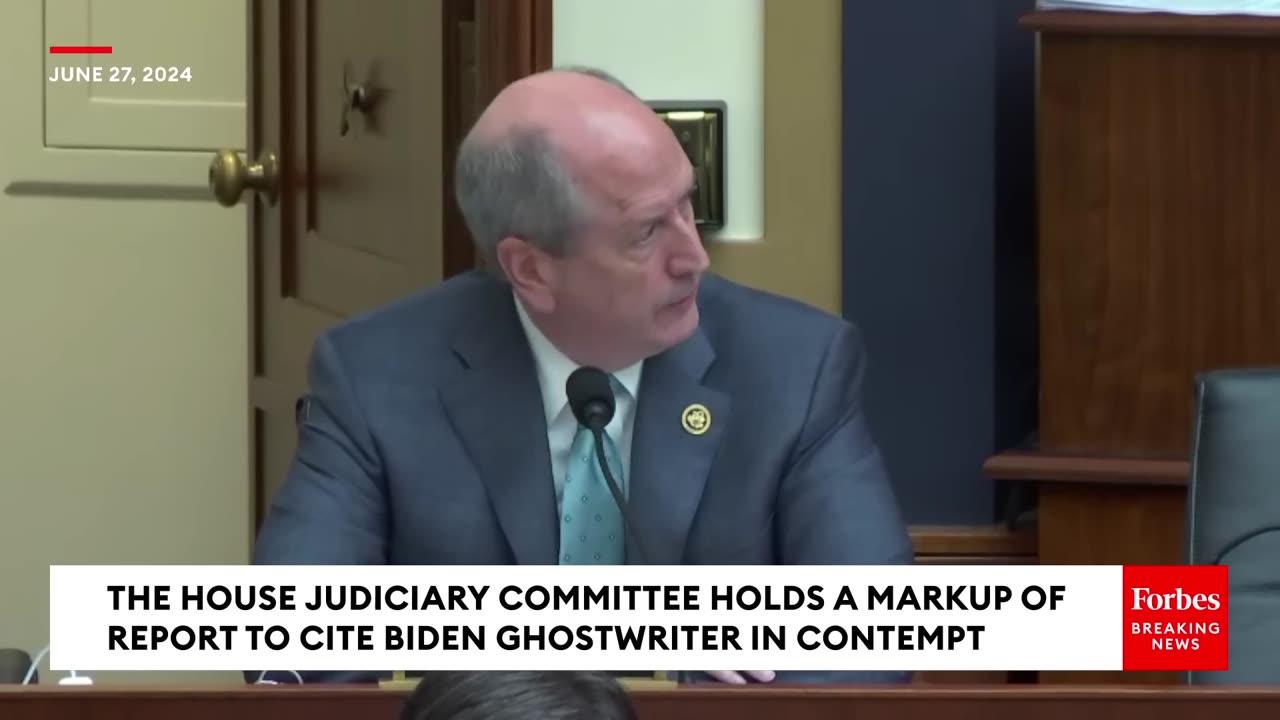 'Bad Faith, Dilatory Tactic'- Bishop Accuses White House Of Obstructing Hearing On Biden Ghostwriter