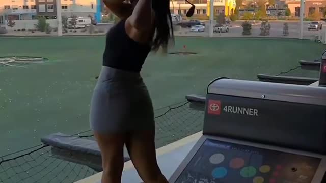 hot girl playing golf 2022 | golf girl best golf