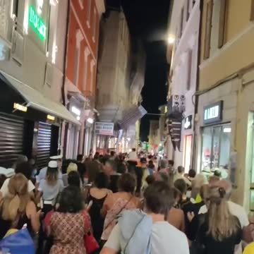 Pesaro, yesterday’s demonstration against the 💉 passport.