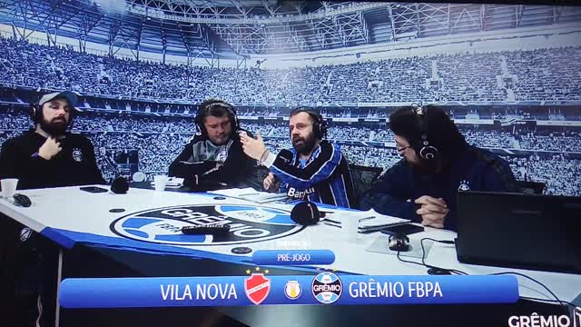 Grêmio tv falando do Vasco