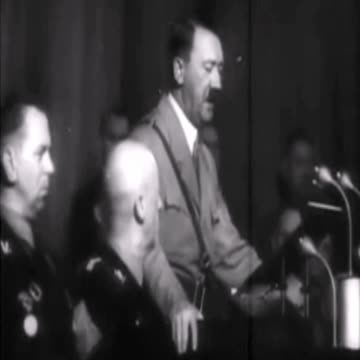 performance of a live Hitler 1933 year