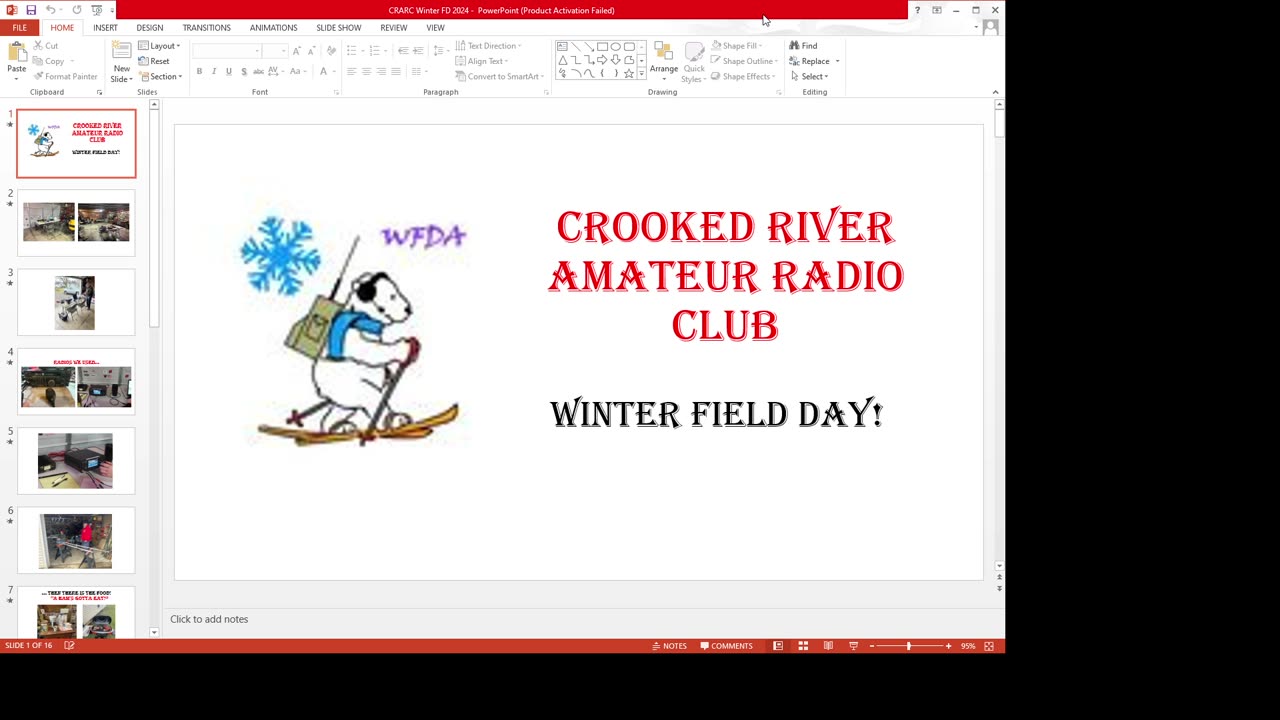 The Crooked River Radio Club!