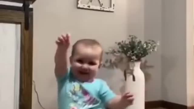 Baby dance video