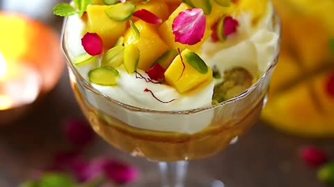 Mango Rasmalai Triffle