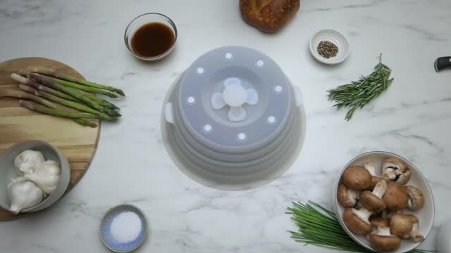 Magnetic microwave cover | Collapsible microwave cover