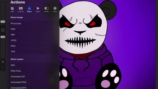 How to create an NFT with Procreate