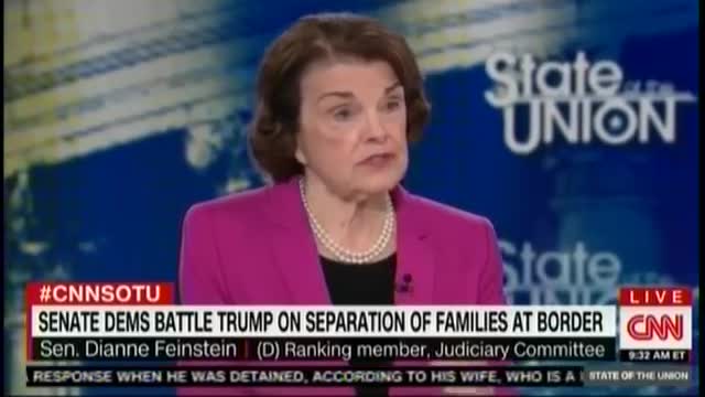 Feinstein — I Didn't Pay Attention To Immigration Under Obama But I Am Now